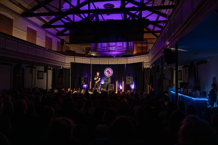 Our lovely Macclesfield comedy club at Cinemac Cinema