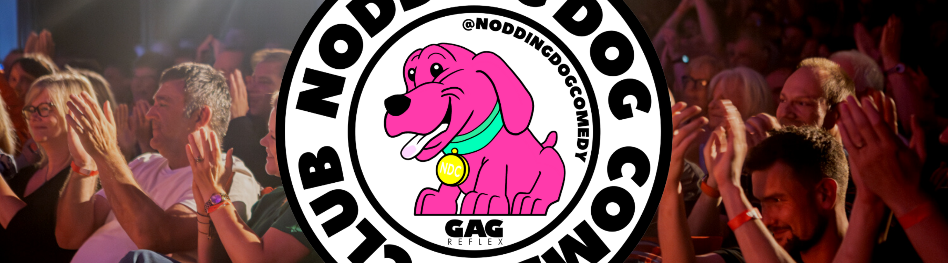 nodding dog comedy club homepage